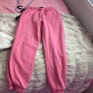 Size small pink Zara sweatpants
